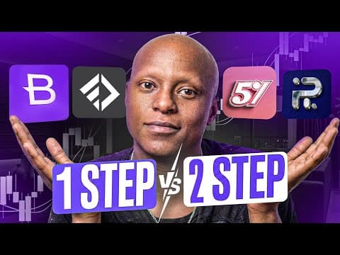 1-Step vs 2-Step Best Prop Firm Challenges | Which is better in 2026?